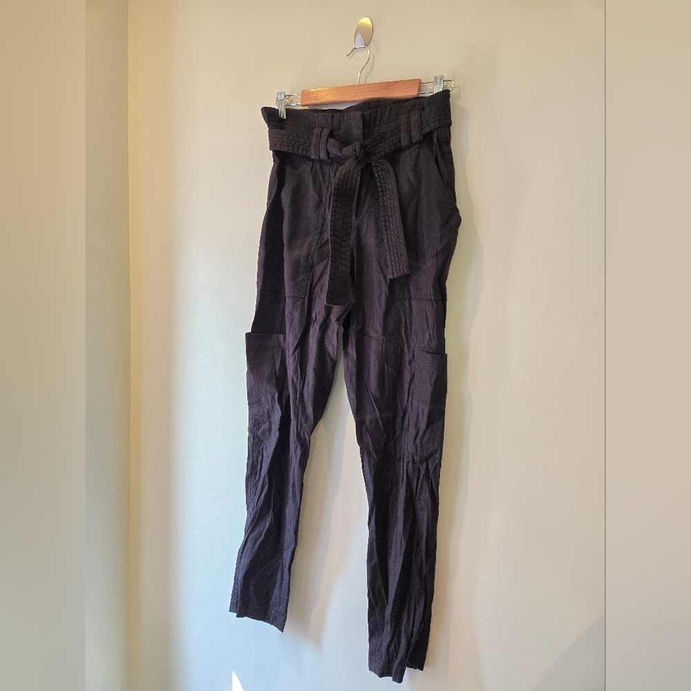 A.L.C. Paperbag Cargo Pants with Belt